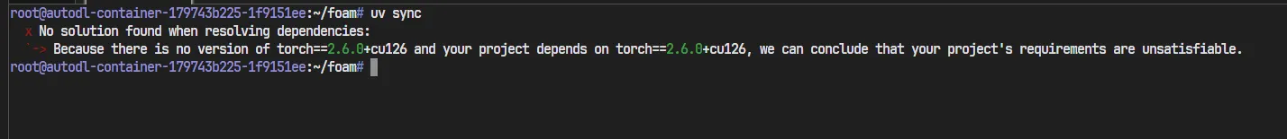 找不到torch<mark>2.6.0+cu126